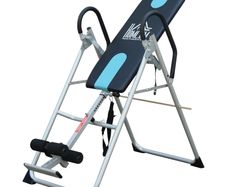 Foldable Gravity Inversion Table AB Exercise Bench Back Therapy Home Fitness Bench, Multi