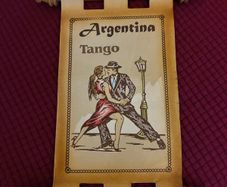 Argentina Tango Leather Art