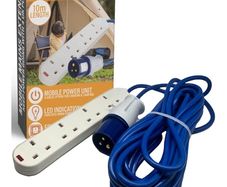 110v extension cord and 12v car extension cord