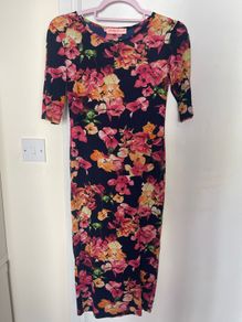 Oh My Love Bodycon Floral Dress