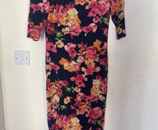 Oh My Love Bodycon Floral Dress