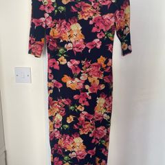 Oh My Love Bodycon Floral Dress