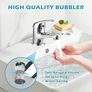 Bathroom Sink Taps with Pop up Waste Mono Basin Taps Single Lever Chrome Hot and Cold Mixer Tap Image 4