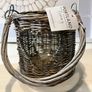 Woven Wicker Heart Lantern (Set of 2) Image 3