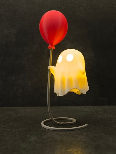 Floating Ghost Balloon Lamp