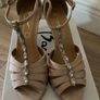 Barino Rose Gold T-Bar Sandals Image 5