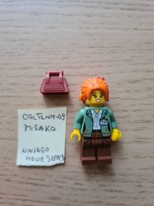 lego coltlnm-9 misako, collectible series ninjago movie