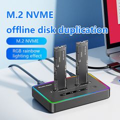 NVME SSD clone duplicator cloner copy M.2 Dock