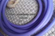 Rubber silicone cord