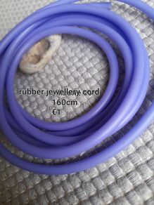 Rubber silicone cord