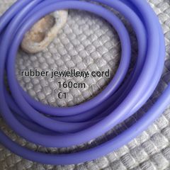 Rubber silicone cord