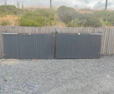 wooden gates