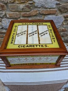 Antique Gallagher Counter tobacco display