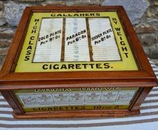 Antique Gallagher Counter tobacco display