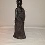 African woman with drum statue Image 4