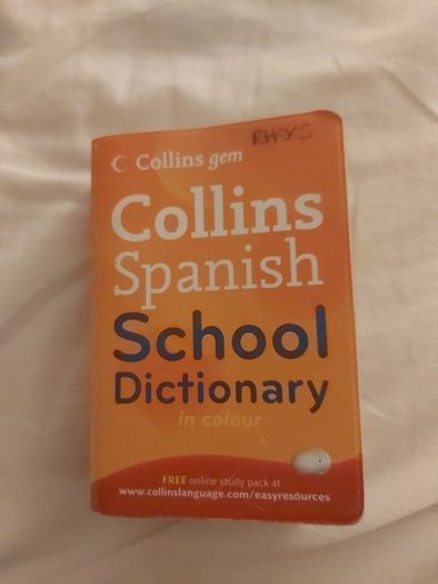 Spainish dictionary