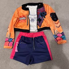 Perfect Condition Rumi Kpop Demon Hunters Halloween Costume 130cm 6-8years