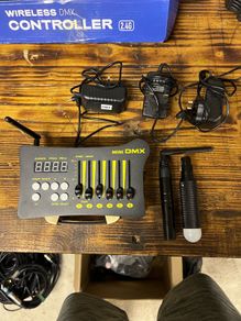 Wireless Rechargeable Mini DMX Controller