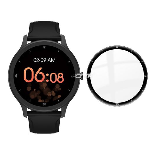 20D Screen Protector for Ticwatch GTA  Smart Watch Full Cover Curved Anti-scratch Soft Protective Film Not Glass