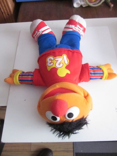 Vintage Ernie Seasame Street soft toy 13inch
