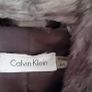 CALVIN KLEIN grey and black faux fur jacket - Sz M (Fit 10-14UK) - Bnwt Rrp 295 USD Image 3