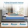 King Size Mattress 5FT,9 Inch 9-Zone Orthopedic Mattress with Memory Foam & Pocket Springs Image 5