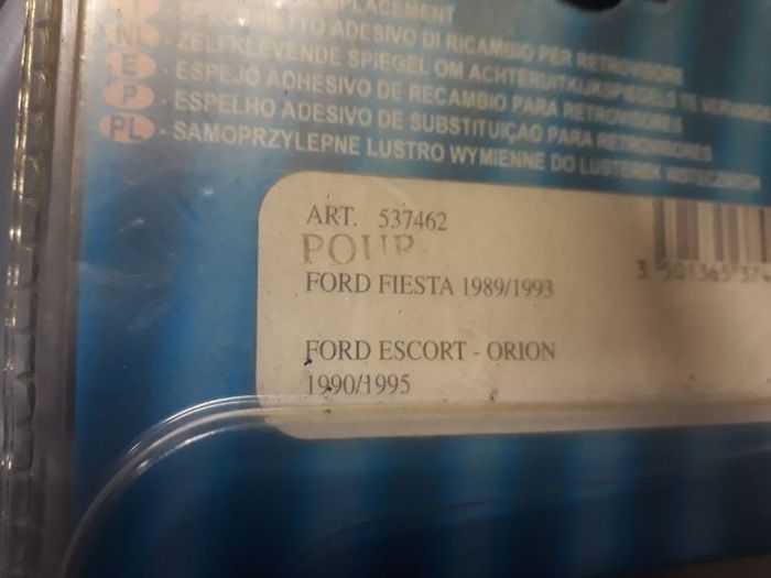 Ford Fiesta mirror