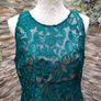 Green lace Occasion Pencil dress size 14 Postage included Image 7