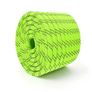 Double Braided Polyester Rope 12.7 mm x 36 m Arborist Rigging Rope, for Tree Work, Heavy Duty 11 Strands, 1678 kg High Breaking Strength, Outdoor Climbing Towing Swing Pulling Cord, Green Image 2