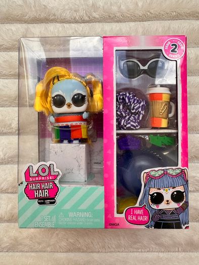 L.O.L. LOL Surprise Hair Hair Hair Series 2 Rappakeet Fashion Doll Please see photos