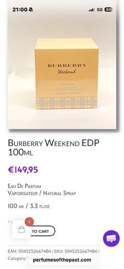 perfume Burberry