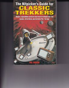 The Nitpickers Guide For Classic Trekkers 1st Print 1994 Softback Titan Books Uk