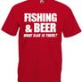Fishing & Beer  Mens Funny Fishing T-Shirt, Funny Gifts For Men Image 5
