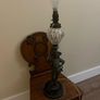 Vintage Spelter Soldier Lamp Image 2