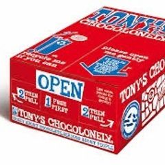 Tonys Chocolonely 100% Slave Free Chocolate Bar - Milk Chocolate 180g Case Of 15