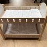 Dolls double buggy, cot, sling and changing mat Image 4