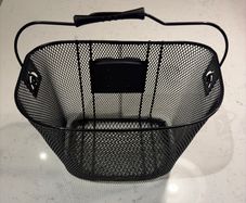 Flinger Steel Bike Basket With Quick Release Mount