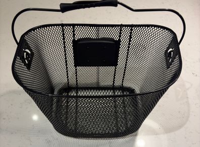 Flinger Steel Bike Basket With Quick Release Mount