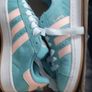 adidas campus size 5 light blue trainers Image 2