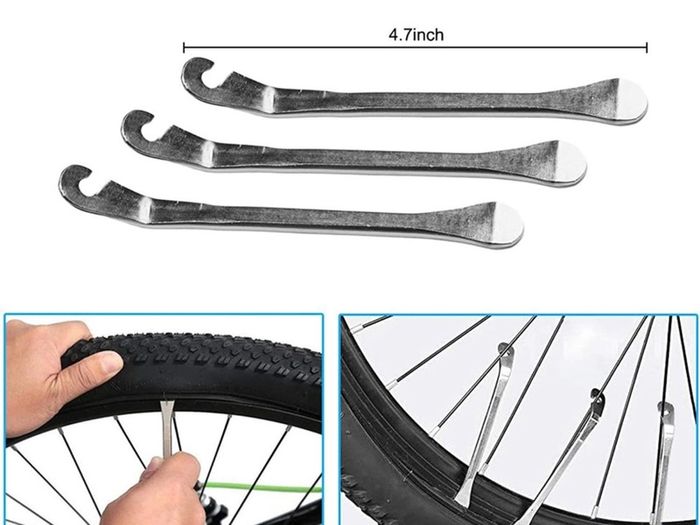 Bike Repair Kit, Bike Tire Repair Tool Kit Contains 16-in-1 Tool, 120Psi Mini Bicycle Pump, Bicycle Tire Patch Kit