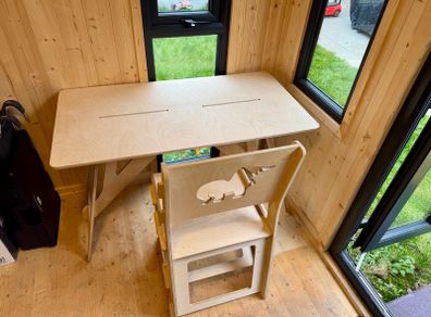 Flying Elephant Desk & Chair