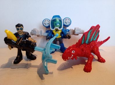 Imaginext Jurassic World Park Sub Dino Catcher and Dr Ian Malcolm Set