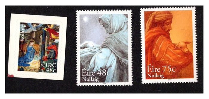 2006 Ireland Christmas Commemorative Stamps Mint Never Hinged (MNH)