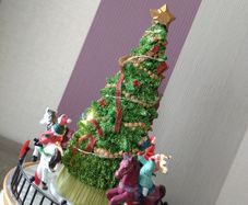 Christmas Light Up Merry Go Round