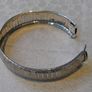 Vintage Unisex Sterling Silver 925 Articulated Bracelet - 28g, 19cm Image 8