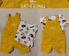 Disney The Lion King, Dungaree,s and top set