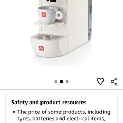 Illy esse coffee machine