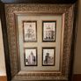 Framed set of four black and white architectural prints Image 2