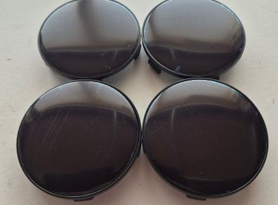 Black centre caps for BMW 68mm - FREE POST