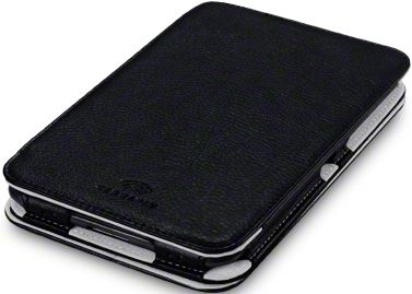 New Samsung Galaxy Tab 2 7.0 / P3100 Pu Leather Folio Wallet Case W/ Stand Black